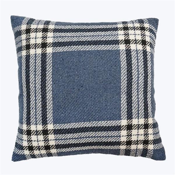 Youngs 18 x 18 in. Cotton Hand Woven Pillow - 11499