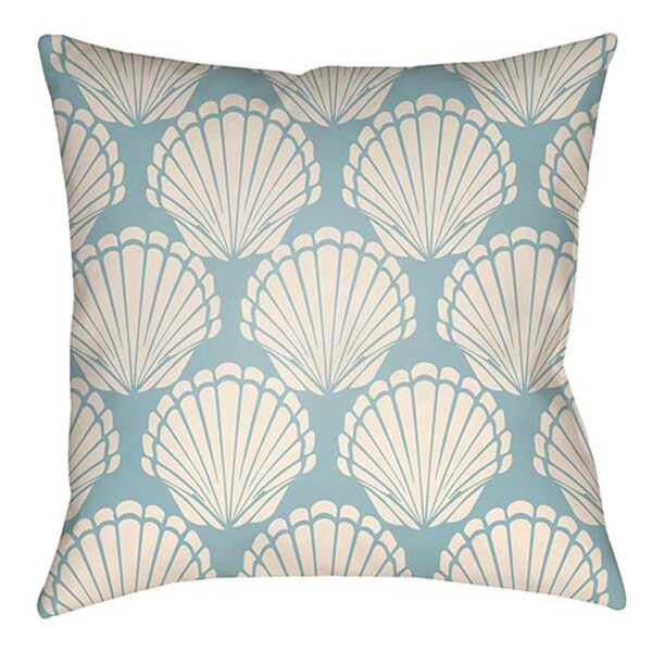 Artistic Weavers Litchfield Square Pillow, Blue - 18 x 18 in. - LTCH1491-1818