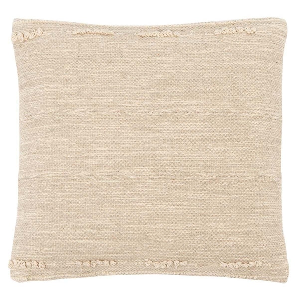 Safavieh 18 x 18 in. Nikola Pillow, Silver - PLS9708B-1818