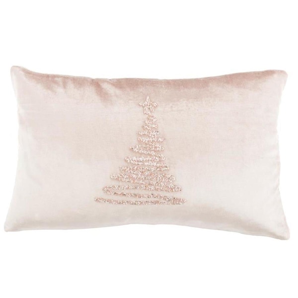 Safavieh 12 x 20 in. Enchanted Evergreen Pillow, Peach - PLS882A-1220