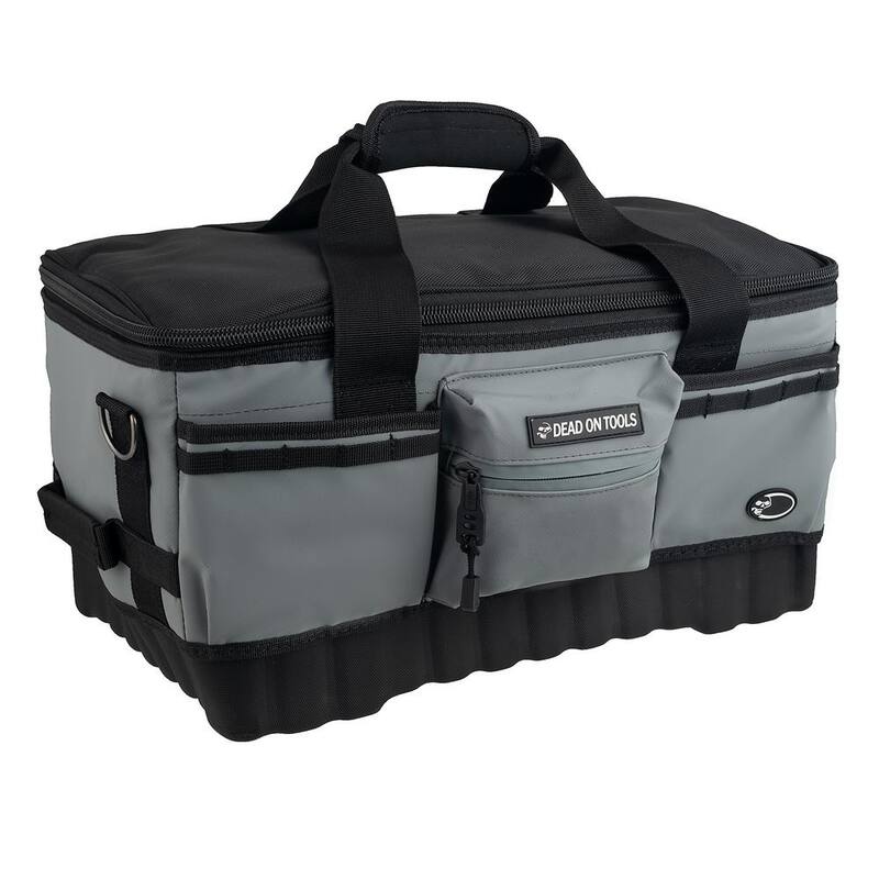 DEAD ON TOOLS 18 in. FlatTop Weather Resistant Tool Bag - DO720