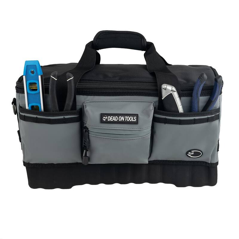 DEAD ON TOOLS 18 in. FlatTop Weather Resistant Tool Bag - DO720