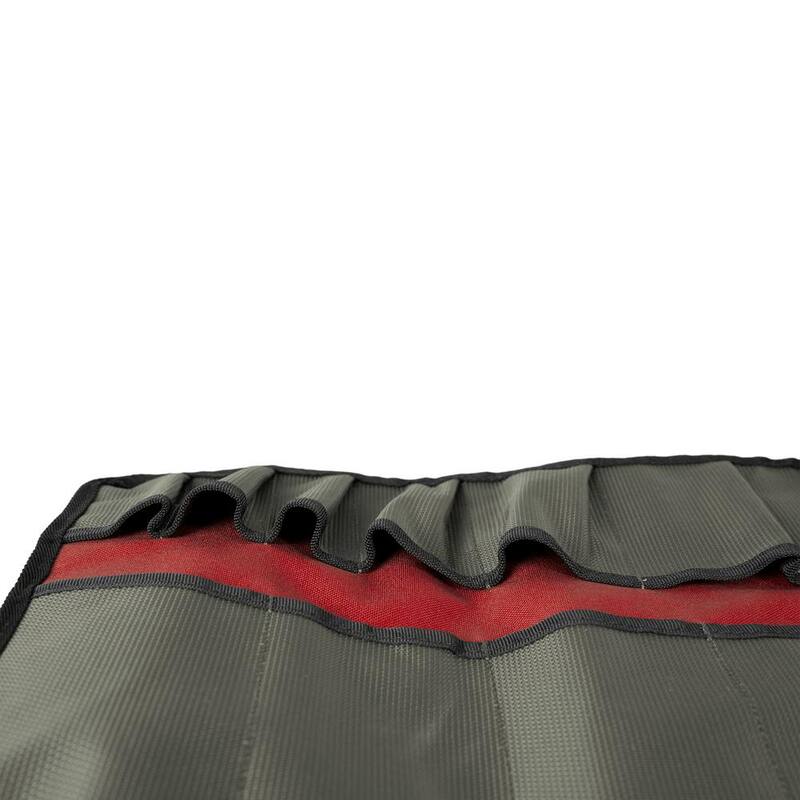 Wolverine 28 in. 16 Pocket Gunmetal Industrial Grade Nailhead Nylon Utility Roll - WVB1002041