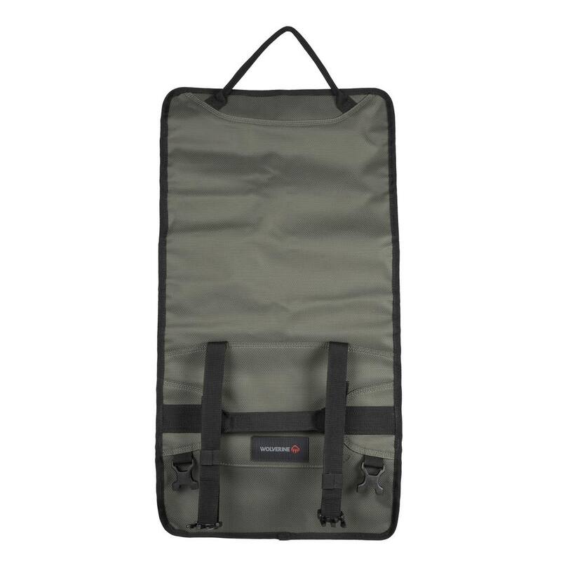 Wolverine 28 in. 16 Pocket Gunmetal Industrial Grade Nailhead Nylon Utility Roll - WVB1002041