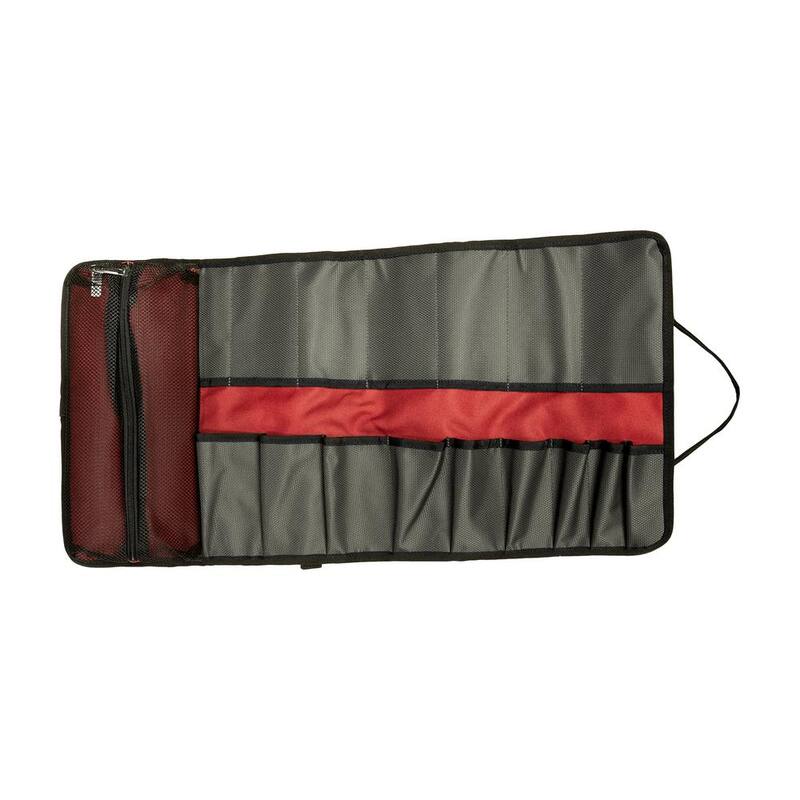 Wolverine 28 in. 16 Pocket Gunmetal Industrial Grade Nailhead Nylon Utility Roll - WVB1002041