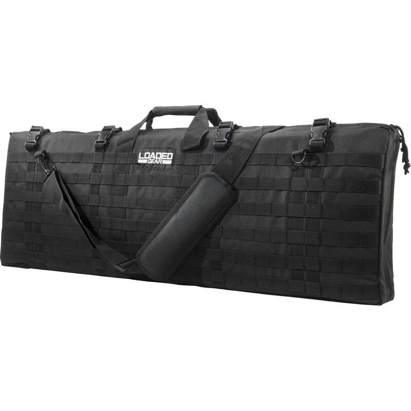 BARSKA Loaded Gear 40 in. RX-300 Tactical Rifle Tool Bag in Black - BI12032