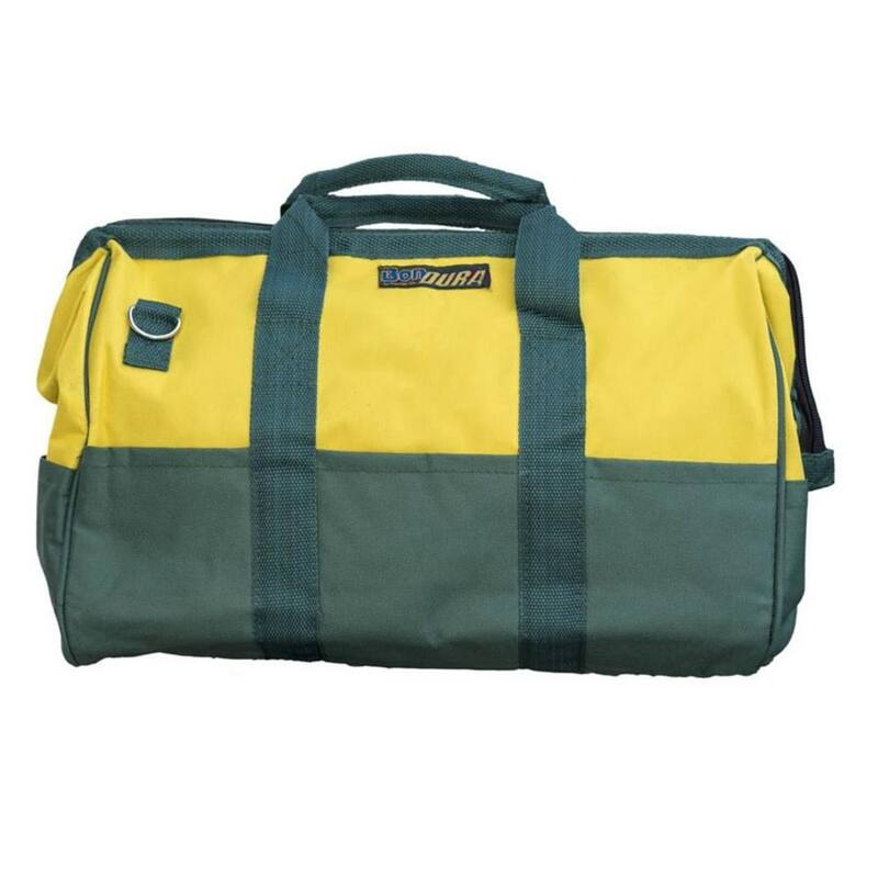 Bon Tool 16 in. x 10 in. Wide-Opening Buck Tool Bag - 41-111