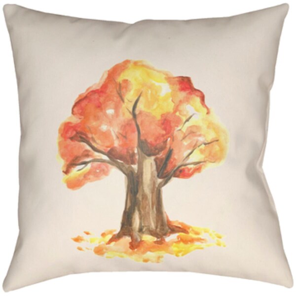 Artistic Weavers Lodge Cabin Tree Poly Filled Pillow - 20 x 20 in. - LGCB2082-2020