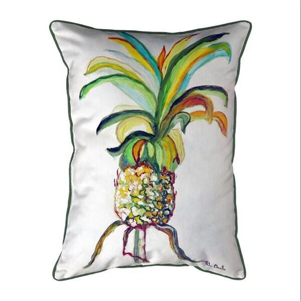 Betsy Drake Betsy Drake ZP894 Colorful Pineapple Extra Large Zippered Indoor & Outdoor Pillow - 20 x 24 in. - ZP894