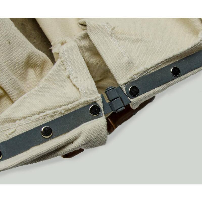Bon Tool 24 in. Canvas Tool Bag with Leather Bottom - 11-126