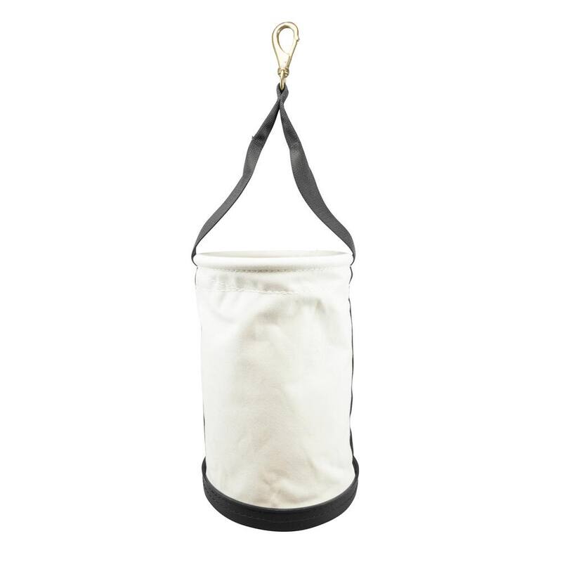 Klein Tools 9 in. Straight-Wall Tool Bucket with Swivel Snap - 5106S