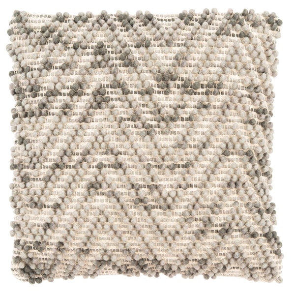 Safavieh 20 x 20 in. Eydie Pillow, Grey - PLS125A-2020