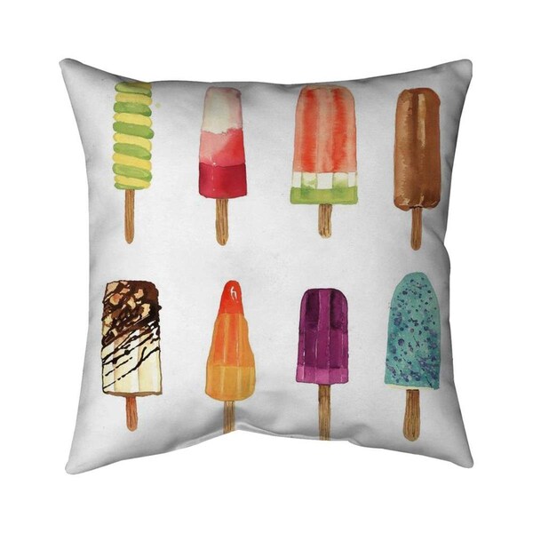 Fondo 26 x 26 in. Iced Lollipop-Double Sided Print Indoor Pillow - FO2775633