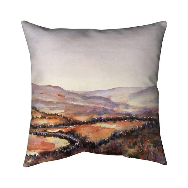Fondo 20 x 20 in. Canadian Forest-Double Sided Print Indoor Pillow - FO2794036
