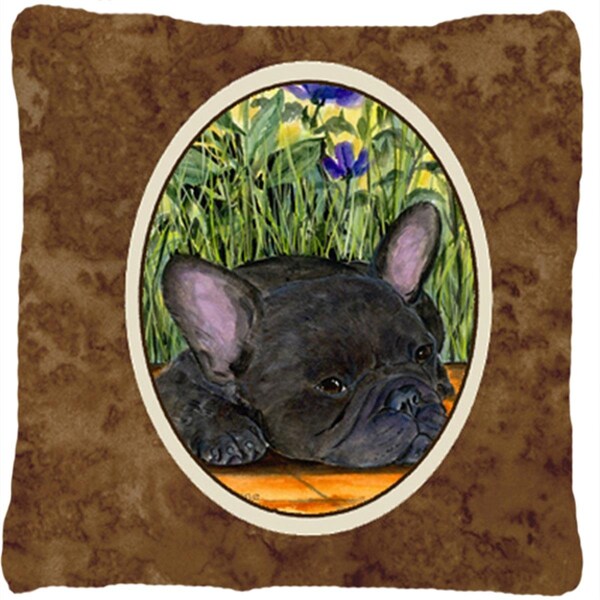 Jensendistributionservices French Bulldog Decorative Fabric Pillow - MI2553810