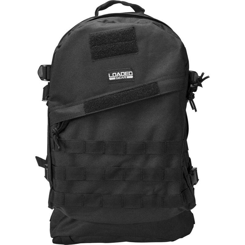 BARSKA Loaded Gear 16 in. GX-200 Tactical Backpack, Black - BI12022