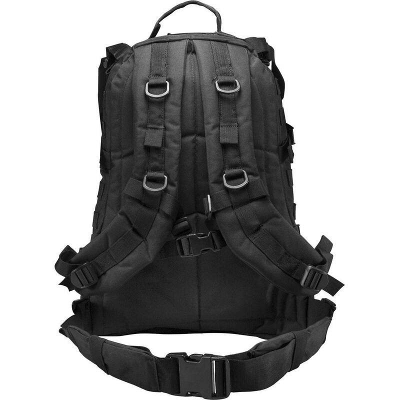 BARSKA Loaded Gear 16 in. GX-200 Tactical Backpack, Black - BI12022