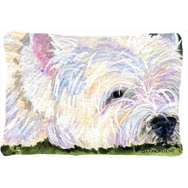 Carolines Treasures Carolines Treasures SS8831PW1216 Westie Indoor & Outdoor Decorative Fabric Pillow - 12 x 16 in. - SS8831PW1216