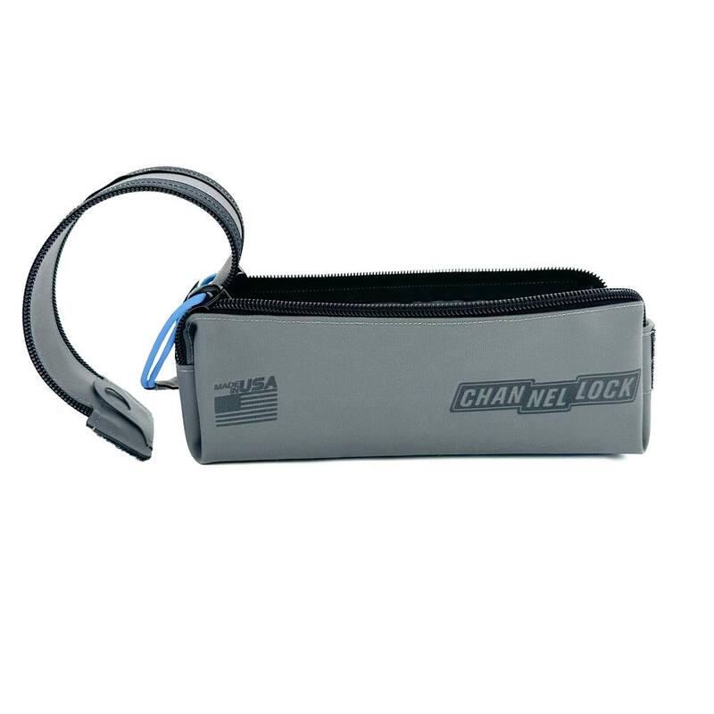 Channellock 3.5 in. Premium Double Zip Tool Pouch - ZPS2G