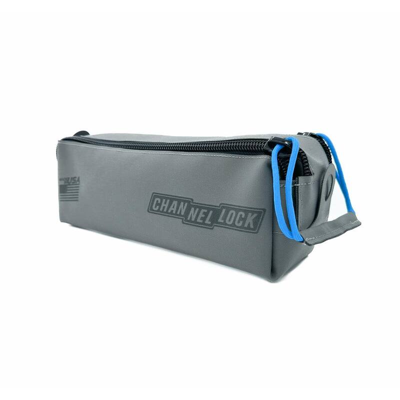 Channellock 3.5 in. Premium Double Zip Tool Pouch - ZPS2G