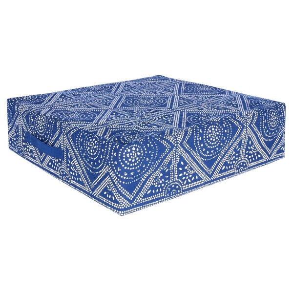 Safavieh 18 x 18 x 5 in. Valenti Square Floor Pillow - FLP1010A