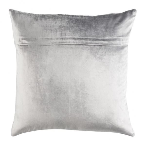 Safavieh 12 x 20 in. Edmee Metallic Pillow Grey & Silver - PLS881B-1220