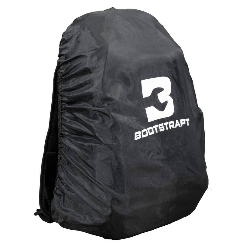 BOOTSTRAPT 15 in. Contractor's Backpack with Integrated Power Bank Compartment and Waterproof Rain Cover - 006-550