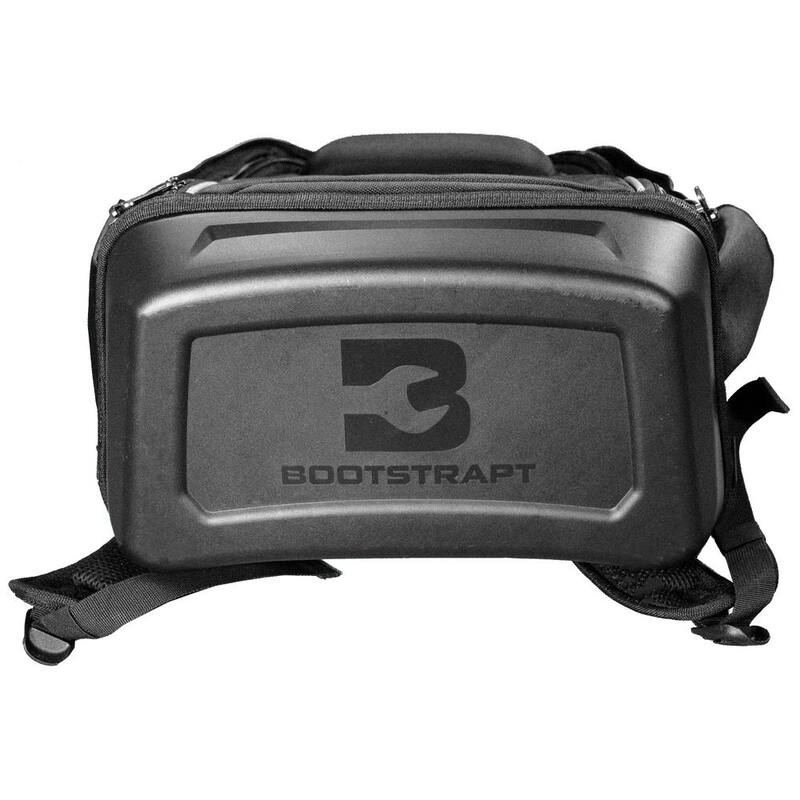 BOOTSTRAPT 15 in. Contractor's Backpack with Integrated Power Bank Compartment and Waterproof Rain Cover - 006-550