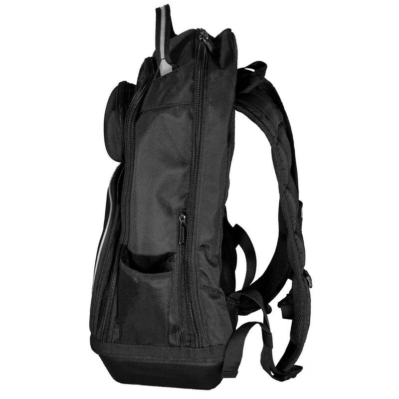 BOOTSTRAPT 15 in. Contractor's Backpack with Integrated Power Bank Compartment and Waterproof Rain Cover - 006-550