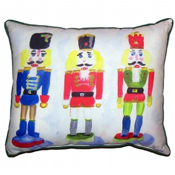 Betsy Drake Nut Crackers Extra Large Zippered Pillow - 20 x 24 in. - ZP460