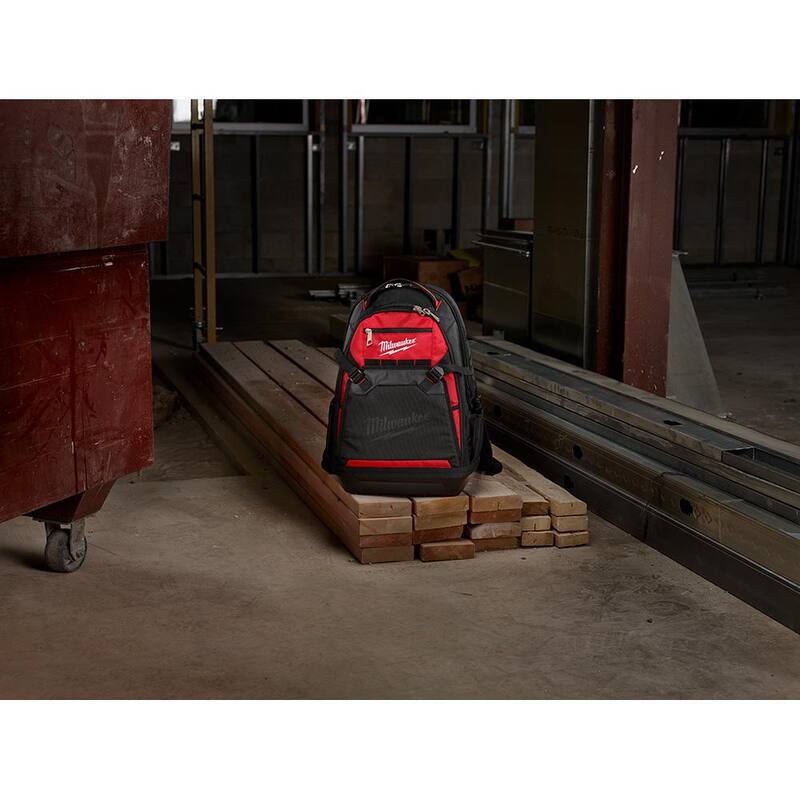 Milwaukee 6 in. and 10 in. Jobsite Backpack with Straight-Jaw Pliers Set (2-Piece) - 48-22-8200-48-22-6330