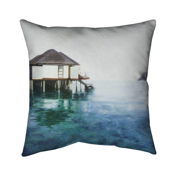 Fondo 26 x 26 in. Dream Travel-Double Sided Print Indoor Pillow - FO2773695
