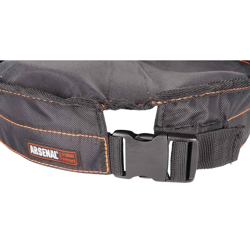 Ergodyne Arsenal 16 in. Tool Bucket Top, Black Canvas - 5937