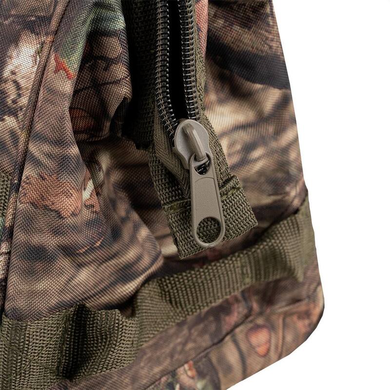 BUCKET BOSS Mossy Oak Breakup Camo Gatemouth 16 in. Tool Bag with 16 Pockets - 85016