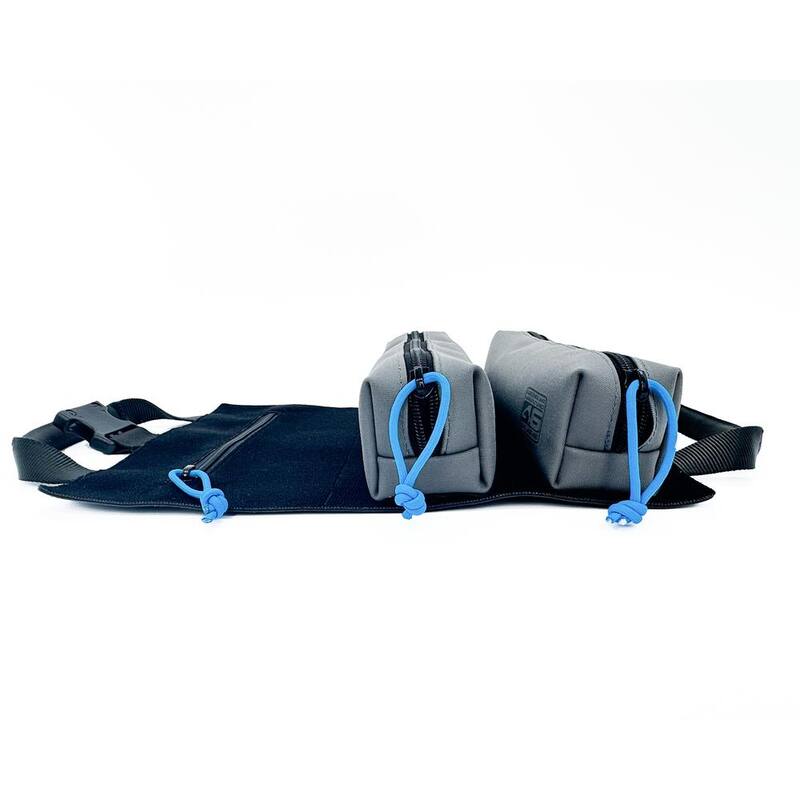 Channellock 10.5 in. PRO 2-Pouch Tool Roll System Grey Fused with Black - MTR2G