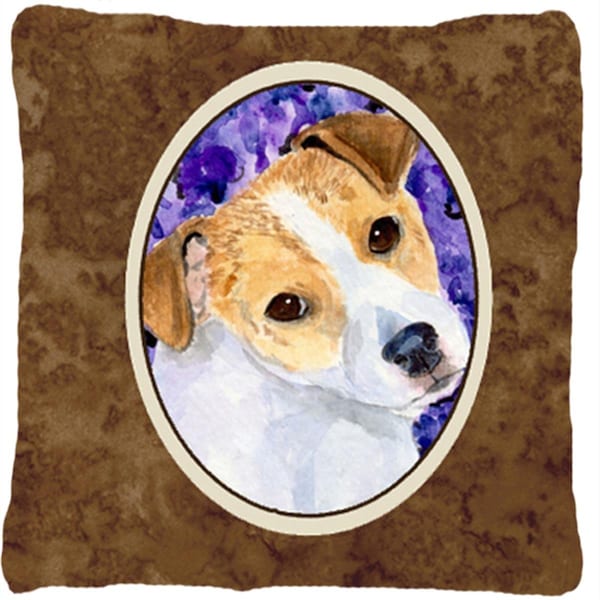 Jensendistributionservices Jack Russell Terrier Decorative Fabric Pillow - MI2553849