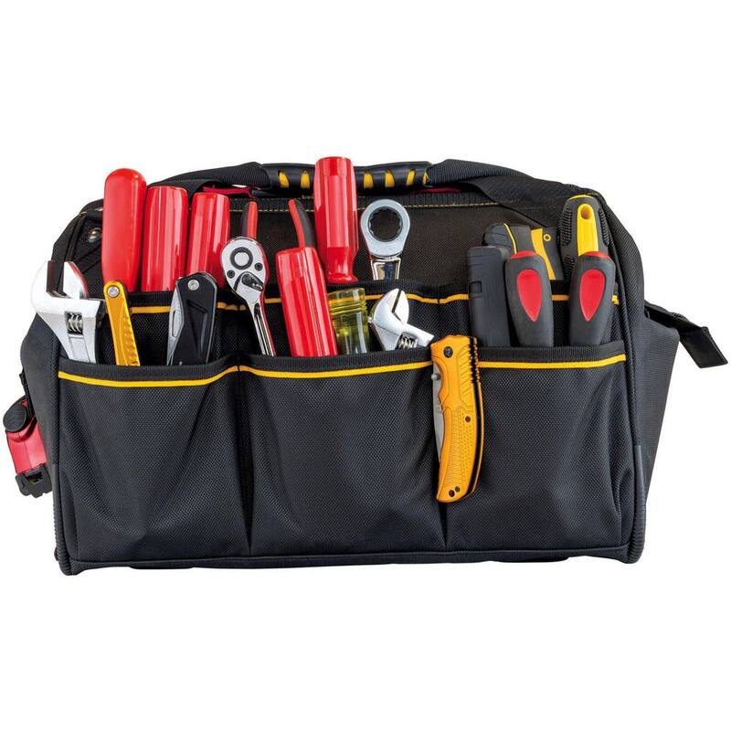 CAT 13 in. and 16 in. Wide Mouth Tool Bag Set (2-Piece) - 240160