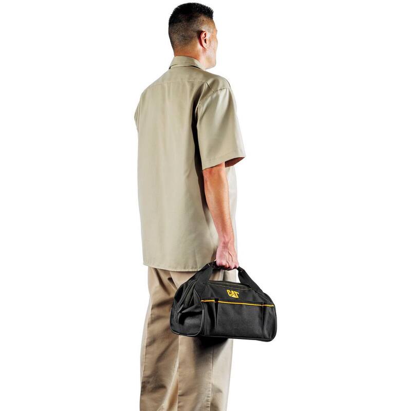 CAT 13 in. and 16 in. Wide Mouth Tool Bag Set (2-Piece) - 240160
