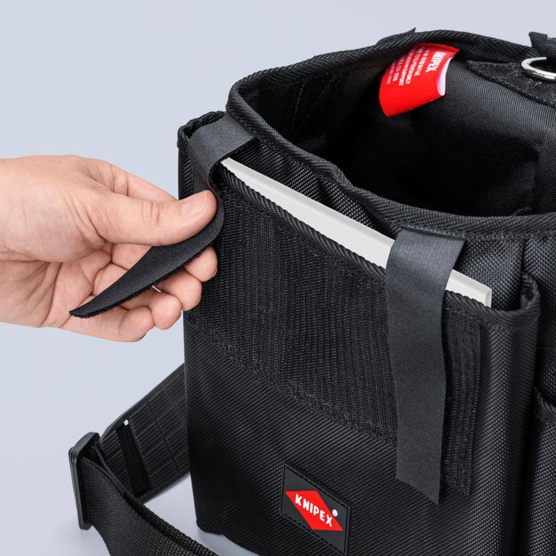 KNIPEX 12 in. Small Tethered Tool Bag, Empty - 00 50 50 T LE
