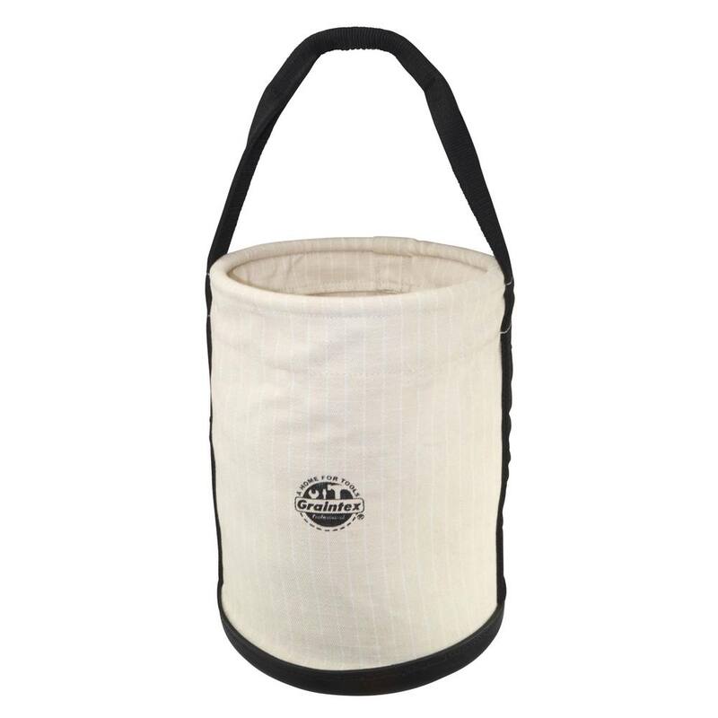 Graintex 12 in. 1-Pocket Utility Tool Bucket - CB2182