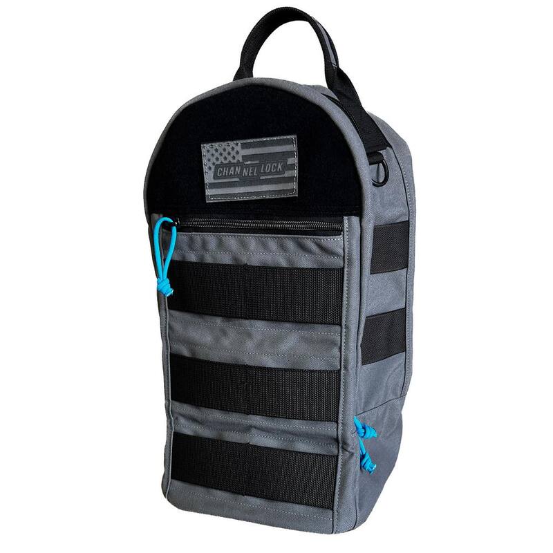 Channellock 17 in. PRO SM 1-Compartment Tool Pack Gray Fused with Black - TBP1G