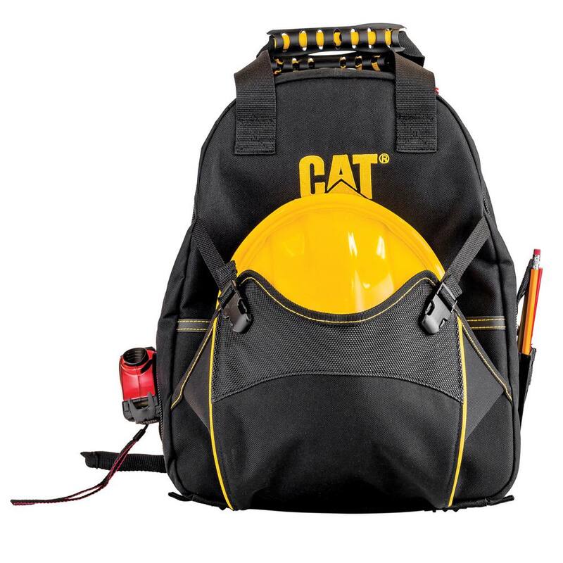 CAT 17 in. 31-Pocket Tech Tool Backpack in Black - 980202N