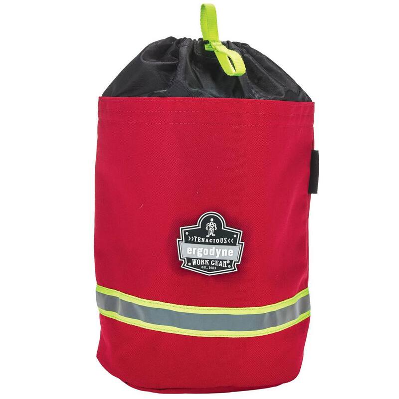 Ergodyne Arsenal 8.5 in. Tool-Bag with Fleece in Lining Red - 5080L