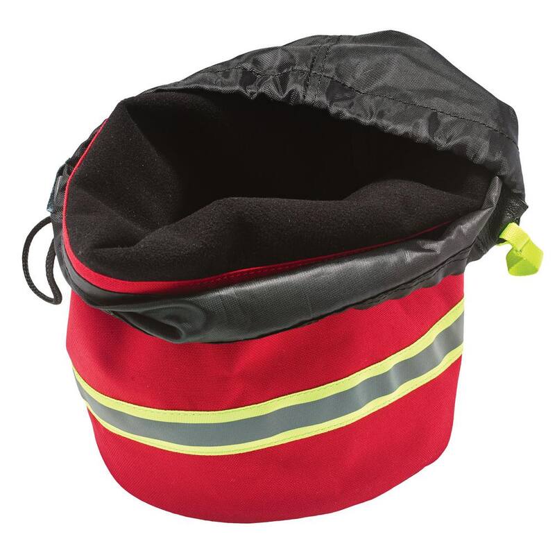Ergodyne Arsenal 8.5 in. Tool-Bag with Fleece in Lining Red - 5080L