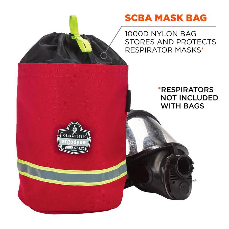 Ergodyne Arsenal 8.5 in. Tool-Bag with Fleece in Lining Red - 5080L