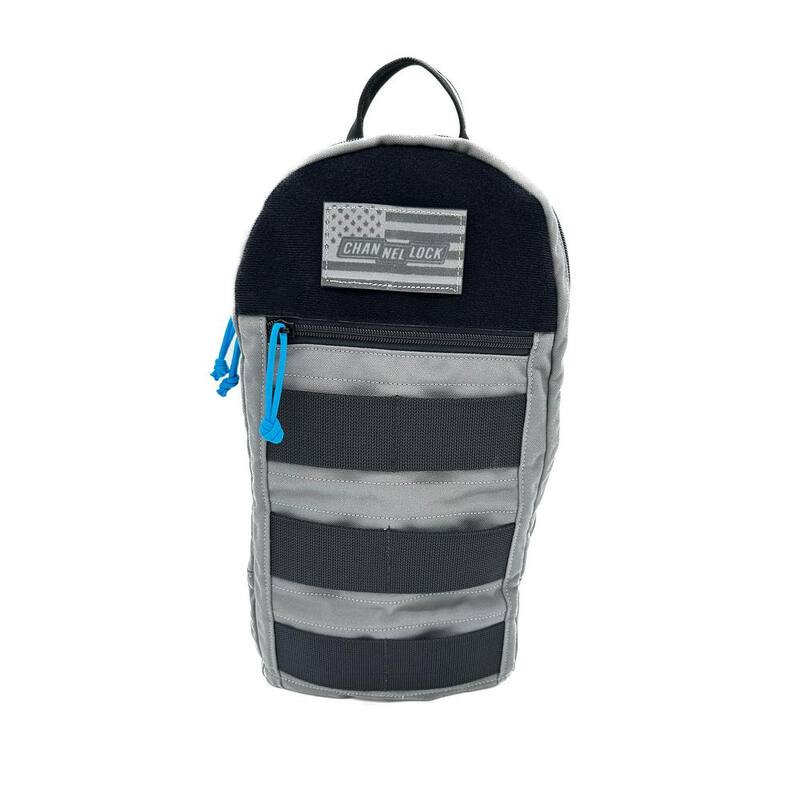 Channellock 17 in. PRO LRG 2-Compartment Tool Pack Gray Fused with Black - TBP2G