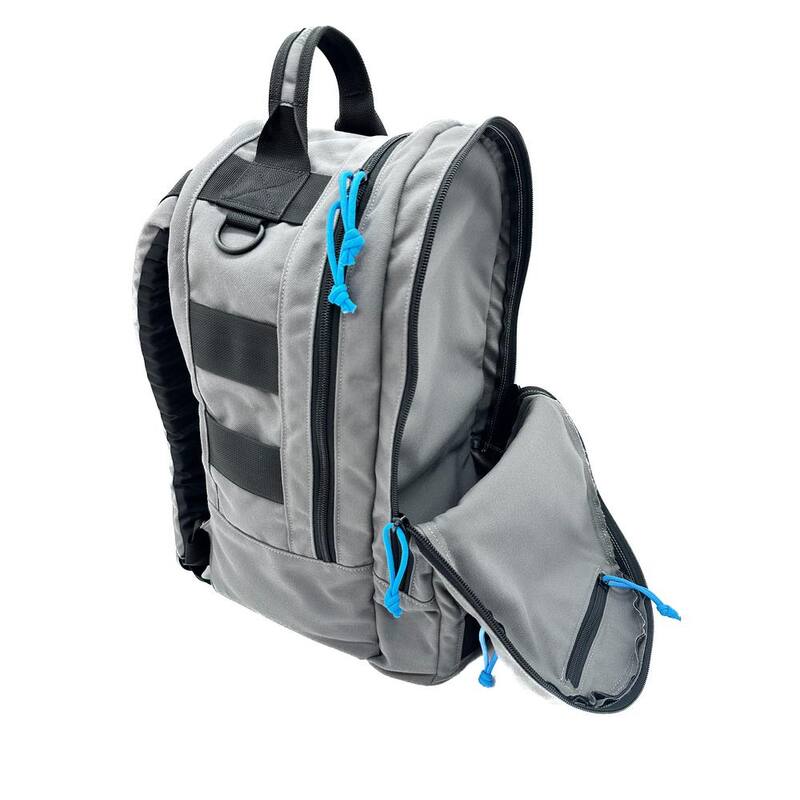 Channellock 17 in. PRO LRG 2-Compartment Tool Pack Gray Fused with Black - TBP2G