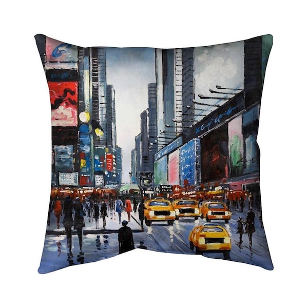 Fondo 26 x 26 in. Peak Hour-Double Sided Print Indoor Pillow - FO2794479