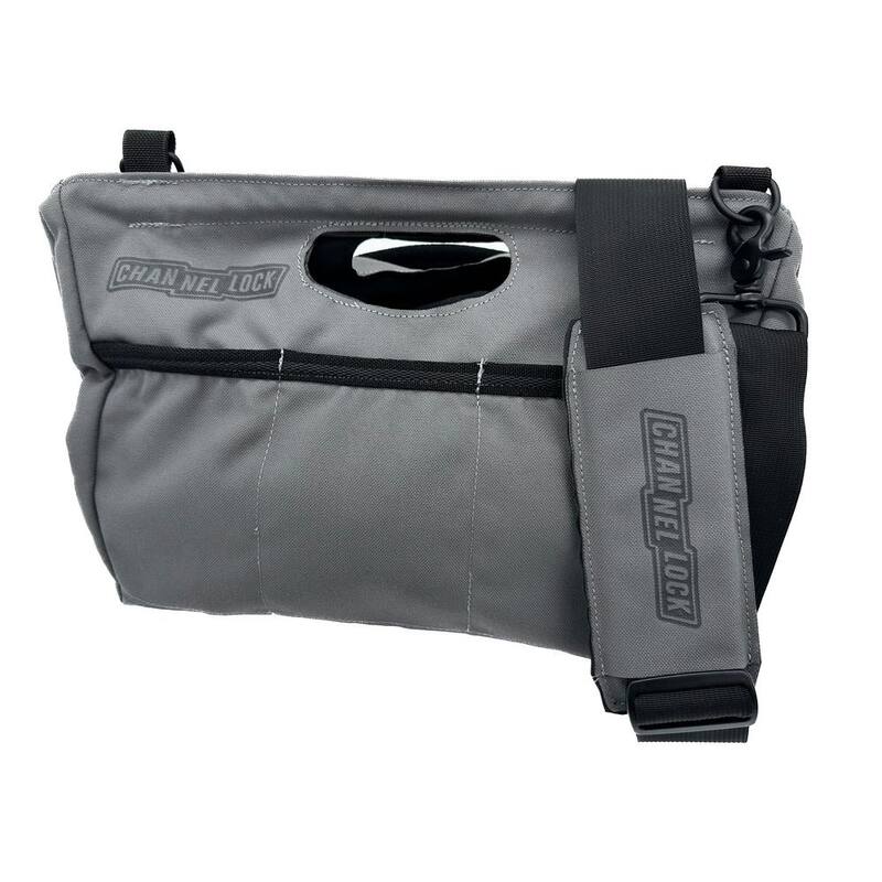 Channellock 16.5 in. Standard Tool Tote Grey Fused with Black - TGM1G