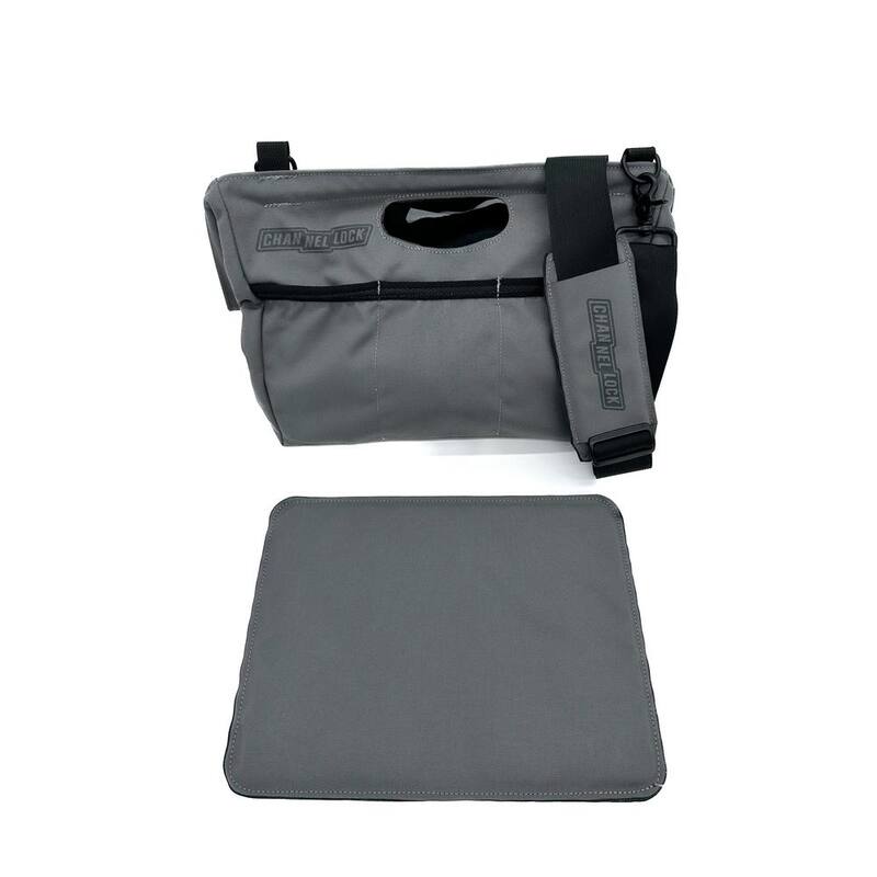 Channellock 16.5 in. Standard Tool Tote Grey Fused with Black - TGM1G